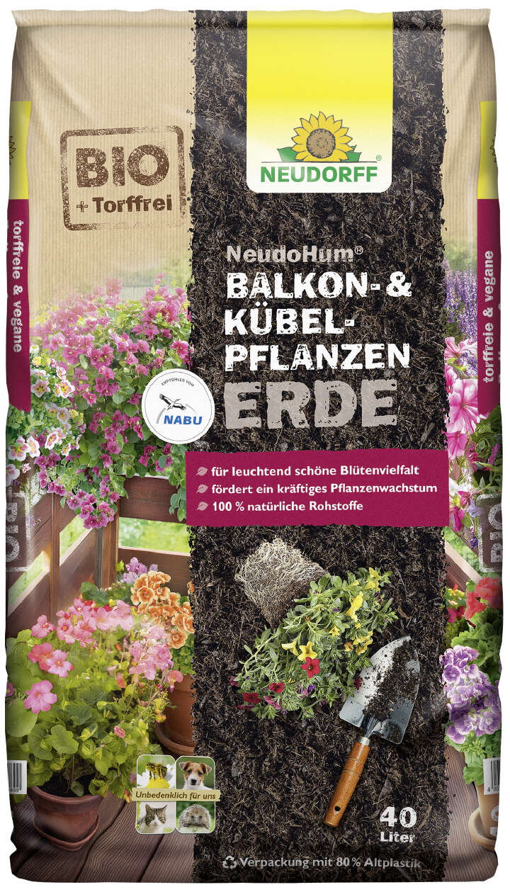 NEUDORFF NeudoHum Balkon- & KübelpflanzenErde